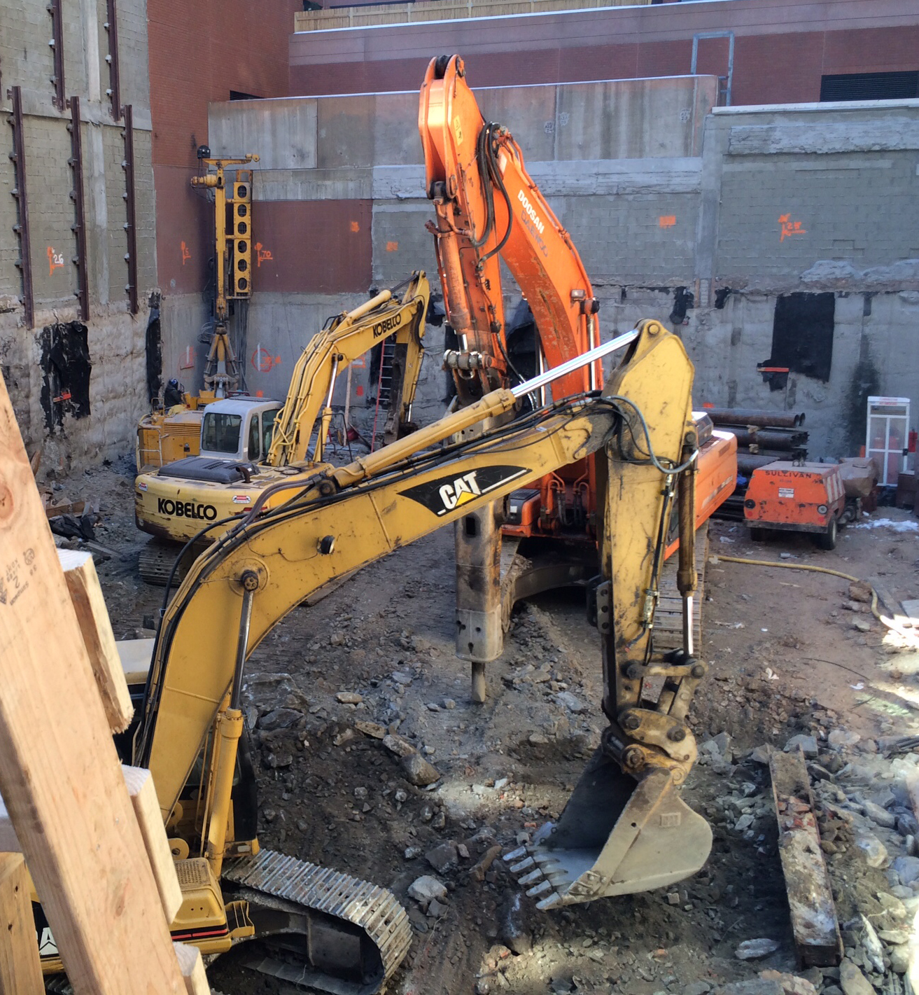 excavation and rock breaking in new york city
