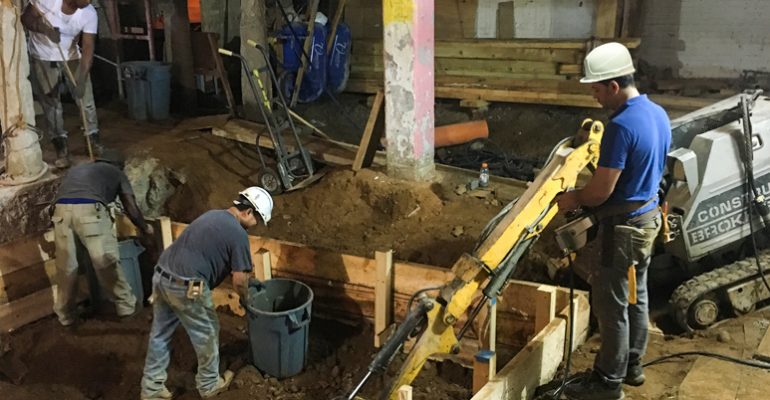 interior excavation services new york